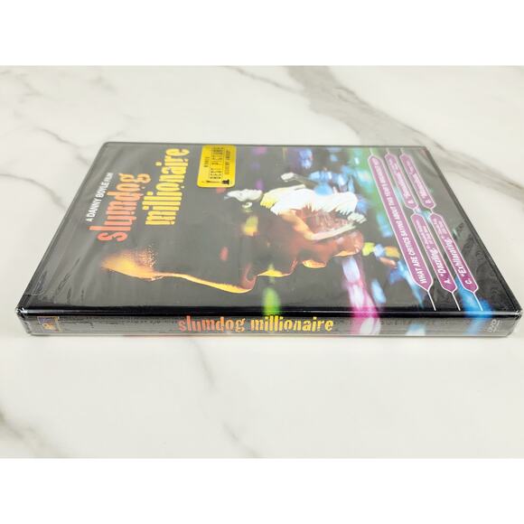 Movie Slumdog Millionaire DVD New Sealed India 2009 Dolby Digital - Picture 9 of 10